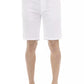 White Cotton Men Bermuda Short - SEHABRANDS