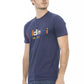 Blue Cotton Men T-Shirt - SEHABRANDS