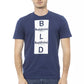 Blue Cotton Men T-Shirt - SEHABRANDS