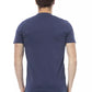 Blue Cotton Men T-Shirt - SEHABRANDS