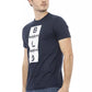 Blue Cotton Men T-Shirt - SEHABRANDS