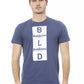 Blue Cotton Men T-Shirt - SEHABRANDS