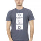 Gray Cotton Men T-Shirt - SEHABRANDS