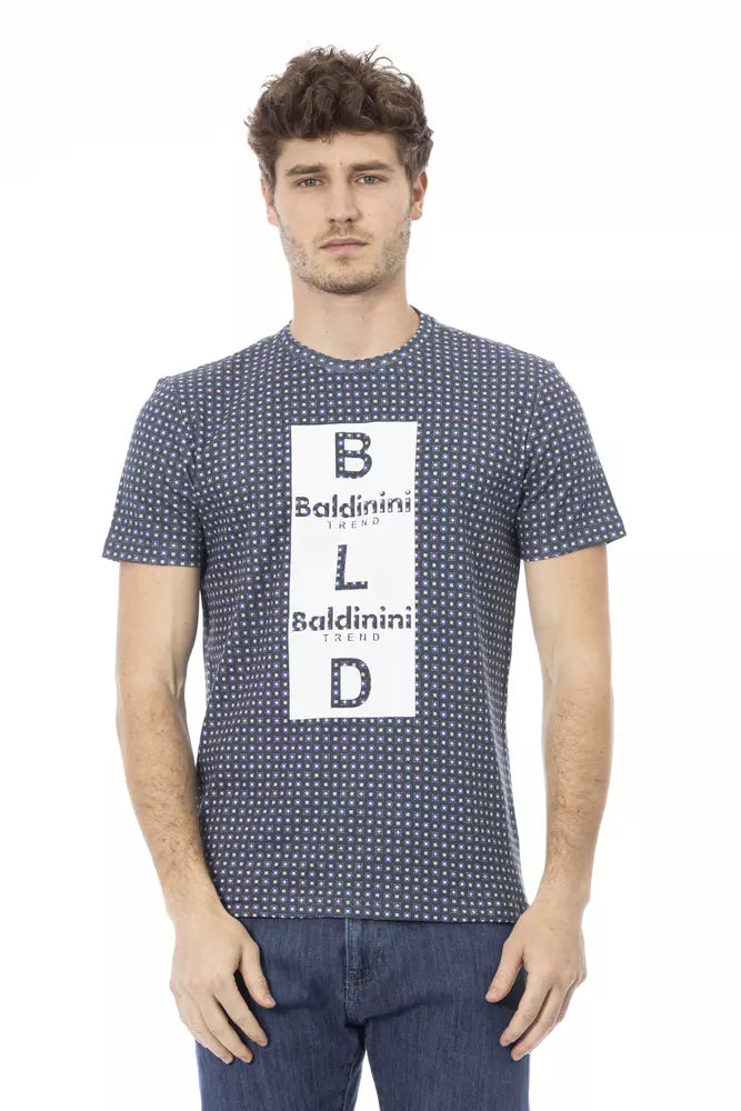 Gray Cotton Men T-Shirt - SEHABRANDS