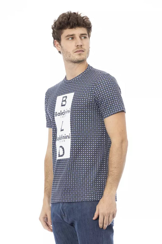 Gray Cotton Men T-Shirt - SEHABRANDS