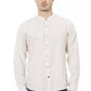 White Rayon Men Shirt - SEHABRANDS