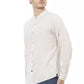 White Rayon Men Shirt - SEHABRANDS