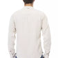 White Rayon Men Shirt - SEHABRANDS