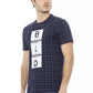 Blue Cotton Men T-Shirt - SEHABRANDS