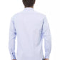 Light Blue Cotton Men Shirt - SEHABRANDS