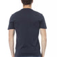 Blue Cotton Men T-Shirt - SEHABRANDS