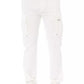 White Cotton Men Cargo Pant - SEHABRANDS