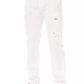 White Cotton Men Cargo Pant - SEHABRANDS