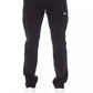 Sleek Black Cargo Trousers - Stretch Cotton Blend - SEHABRANDS