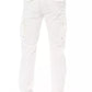 White Cotton Men Cargo Pant - SEHABRANDS