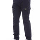 Blue Cotton Men Cargo Trouser - SEHABRANDS