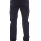 Blue Cotton Men Cargo Trouser - SEHABRANDS