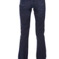 Blue Cotton Women Jeans - SEHABRANDS