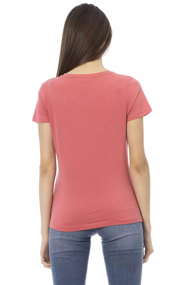 Pink Cotton Women Top - SEHABRANDS