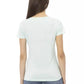 Light Blue Cotton Women Top - SEHABRANDS