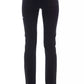 Black Cotton Women Jeans - SEHABRANDS