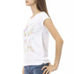 White Cotton Women Top - SEHABRANDS