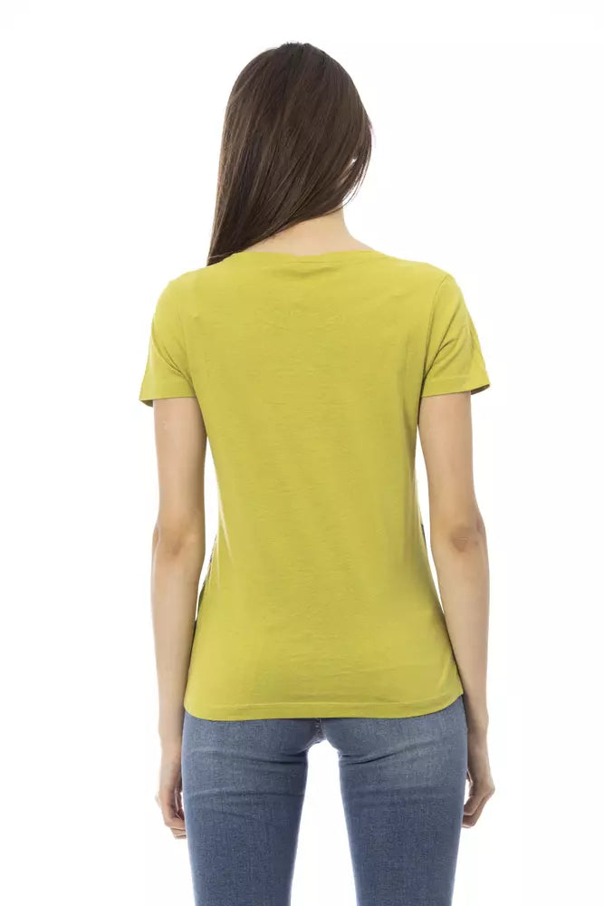 Green Cotton Women Top - SEHABRANDS