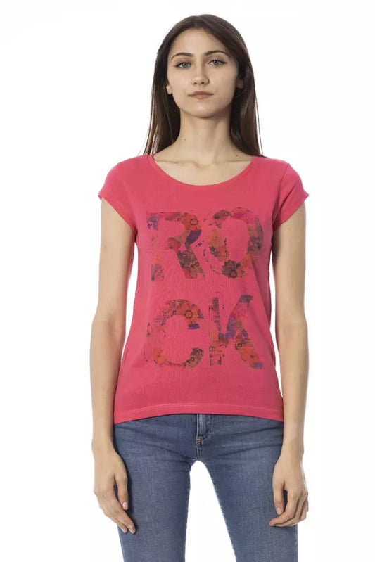 Pink Cotton Women Top - SEHABRANDS