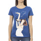 Blue Cotton Women Top - SEHABRANDS