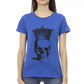 Blue Cotton Women Top - SEHABRANDS