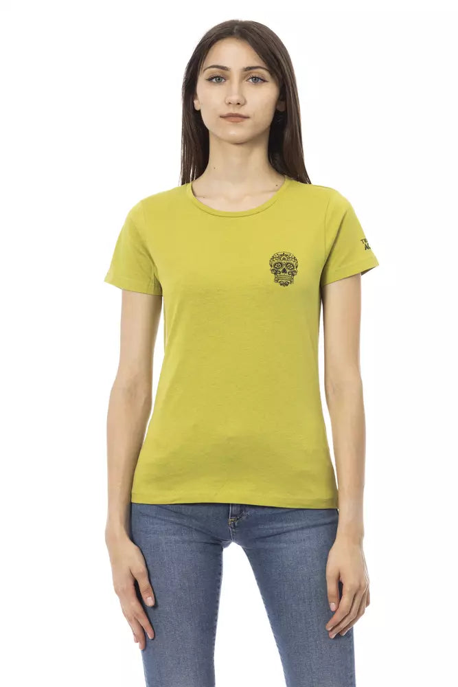 Green Cotton Women Top - SEHABRANDS