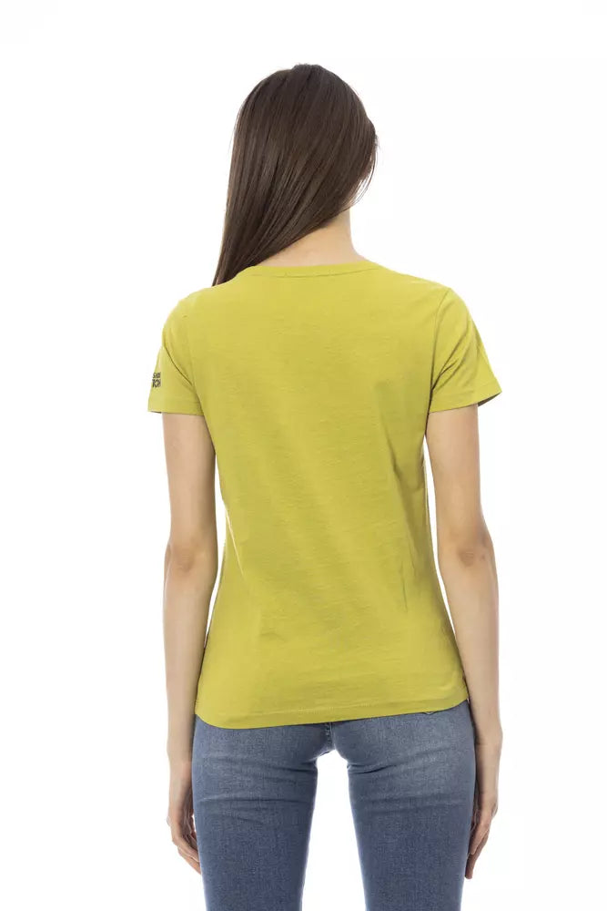 Green Cotton Women Top - SEHABRANDS