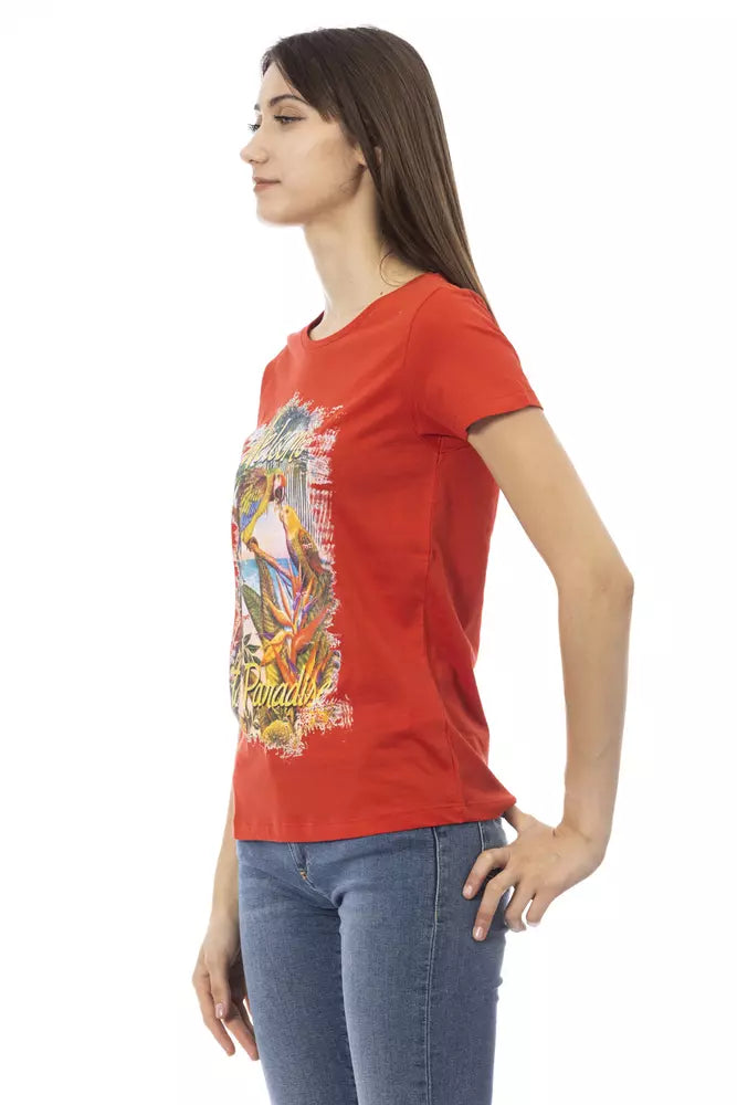 Red Cotton Women Top - SEHABRANDS