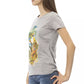 Gray Cotton Women Top - SEHABRANDS