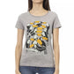 Gray Cotton Women Top - SEHABRANDS