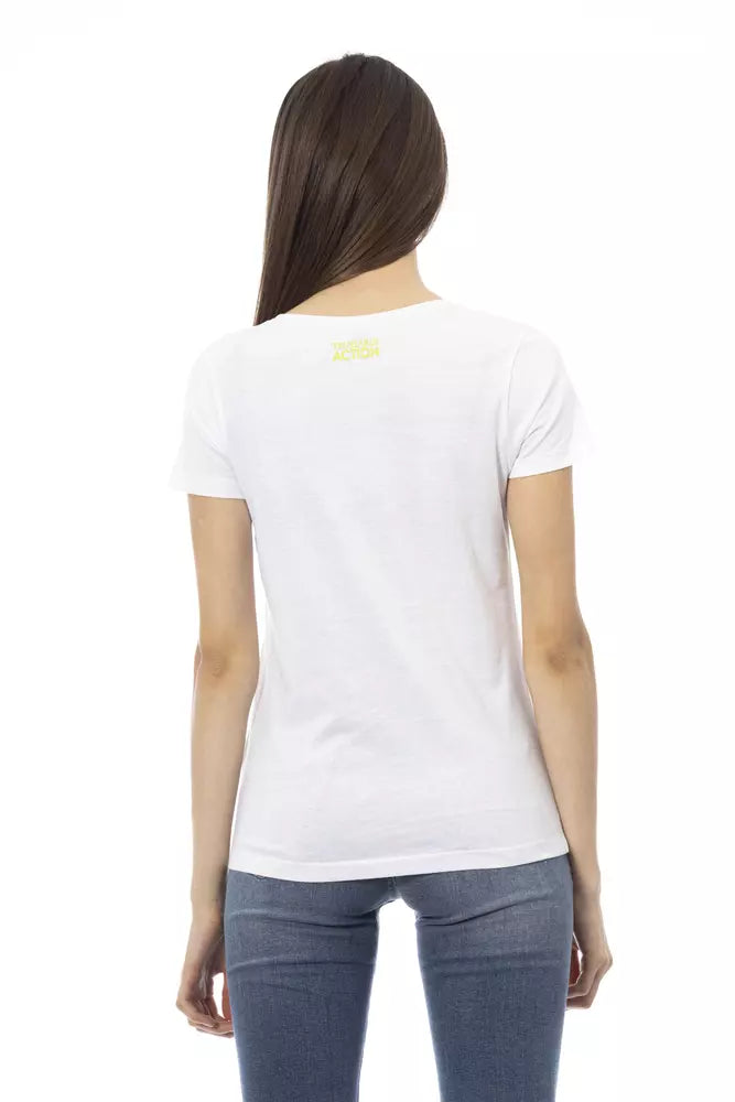 White Cotton Women Top - SEHABRANDS