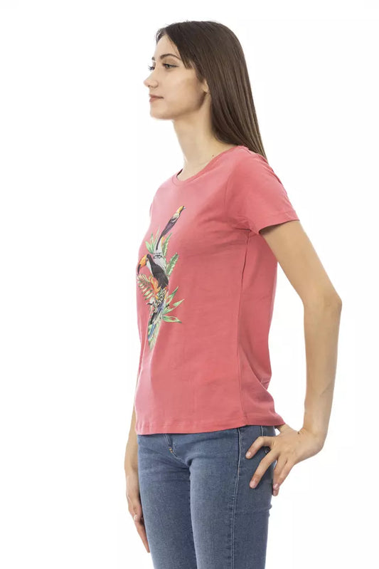 Pink Cotton Women Top - SEHABRANDS