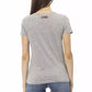 Gray Cotton Women Top - SEHABRANDS