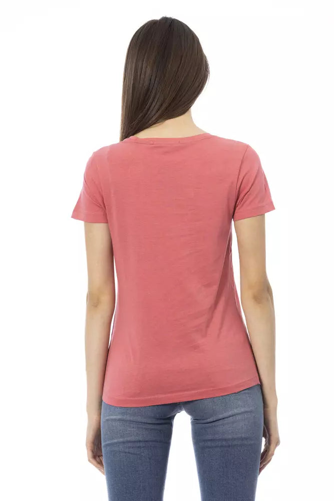 Pink Cotton Women Top - SEHABRANDS