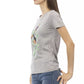 Gray Cotton Women Top - SEHABRANDS