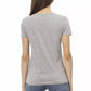 Gray Cotton Women Top - SEHABRANDS