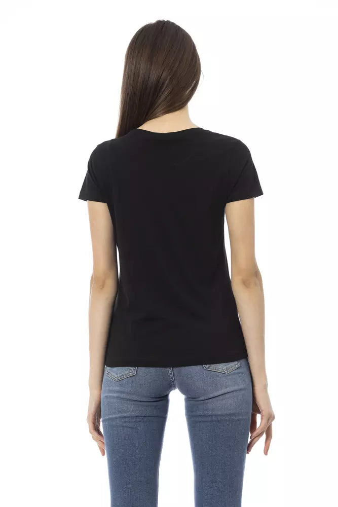 Black Cotton Women Top - SEHABRANDS