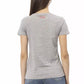 Gray Cotton Women Top - SEHABRANDS