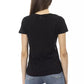 Chic Black Short Sleeve Round Neck Tee - SEHABRANDS