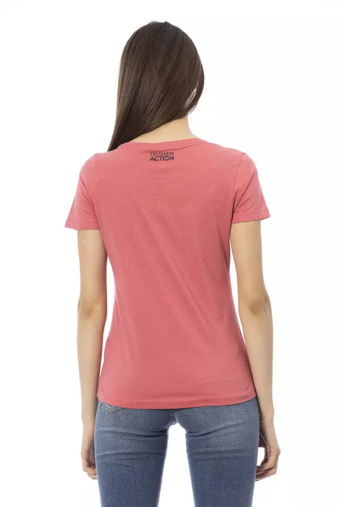 Pink Cotton Women Top - SEHABRANDS