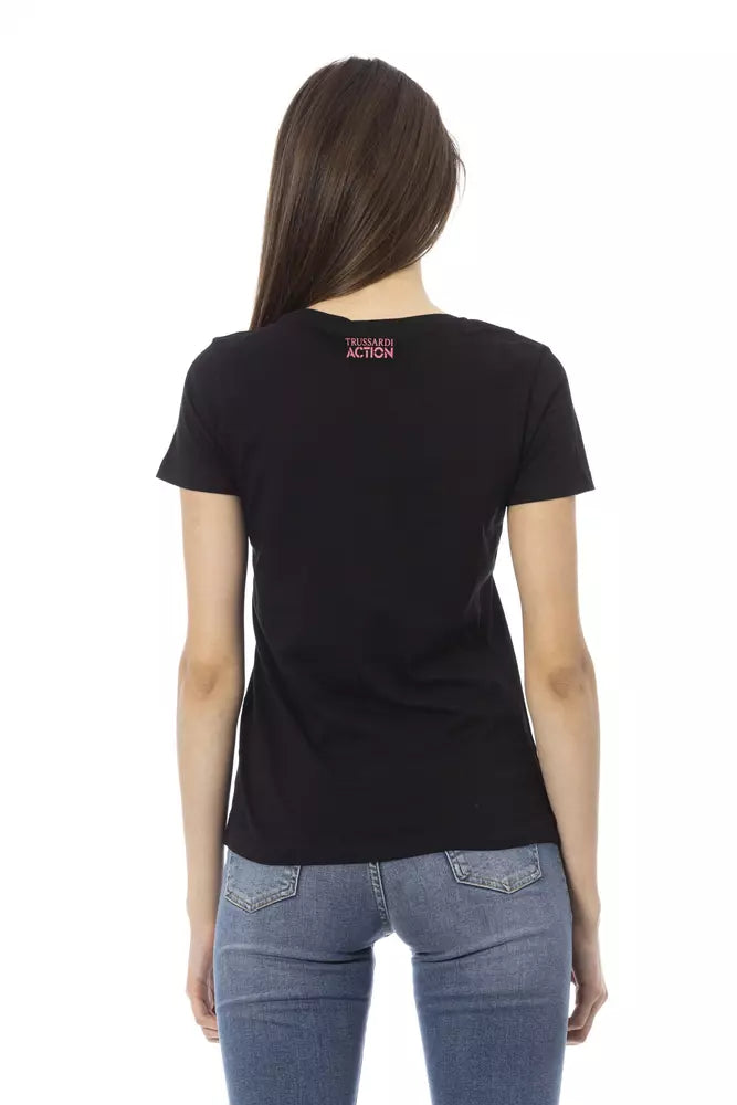 Black Cotton Women Top - SEHABRANDS