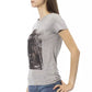 Gray Cotton Women Top - SEHABRANDS