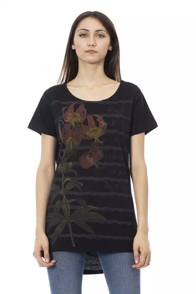 Black Cotton Women Top - SEHABRANDS