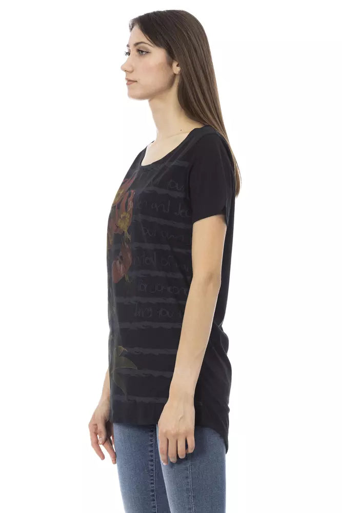 Black Cotton Women Top - SEHABRANDS