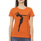 Orange Cotton Women Top - SEHABRANDS